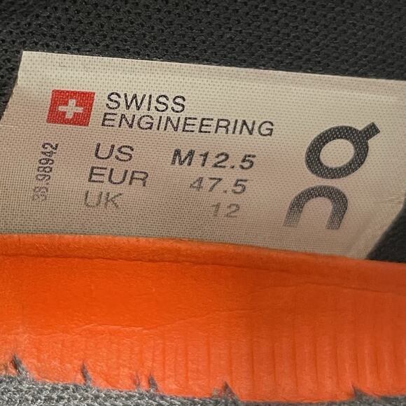 On Cloud X Shift Running Shoes Mens Size 12.5 Heather Blue Athletic Sneakers - Picture 8 of 9